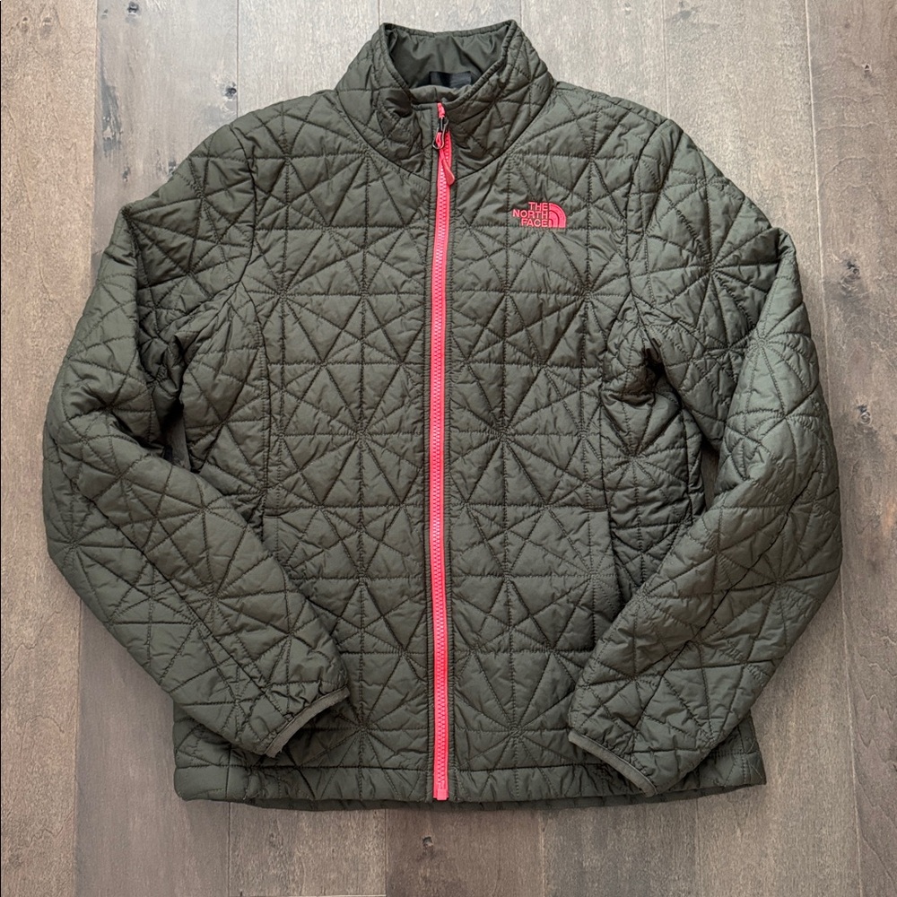 The North Face Quilted Jacket in Green